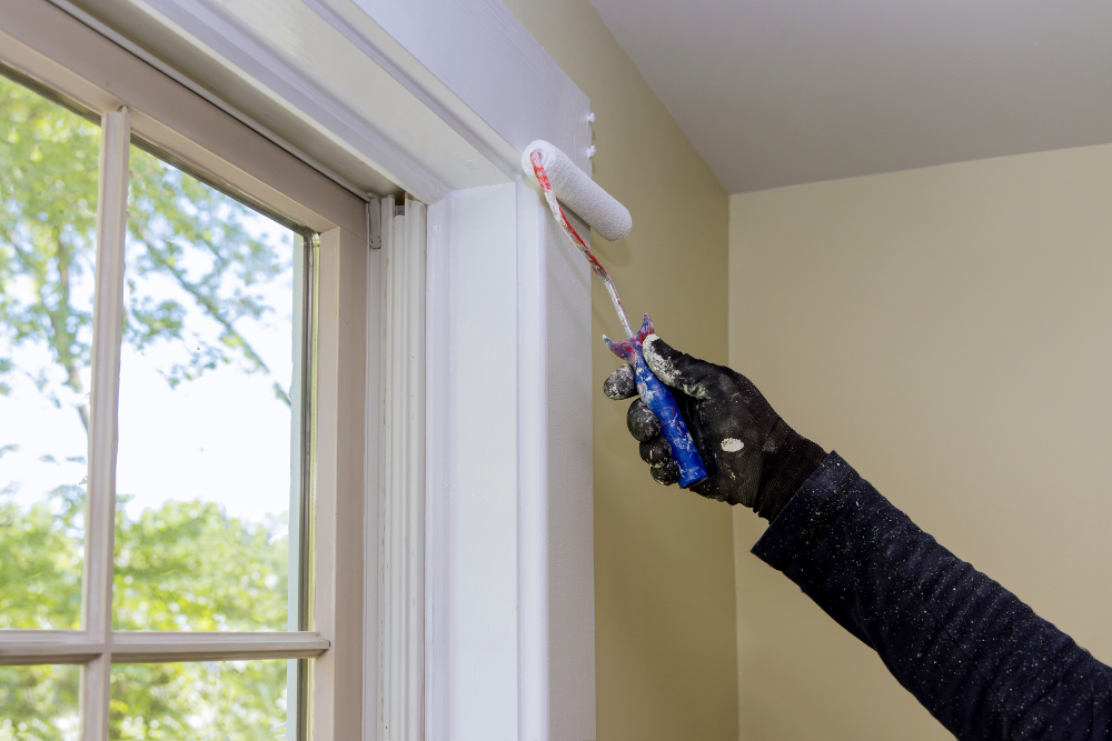 Travaux de peinture réalisés proprement