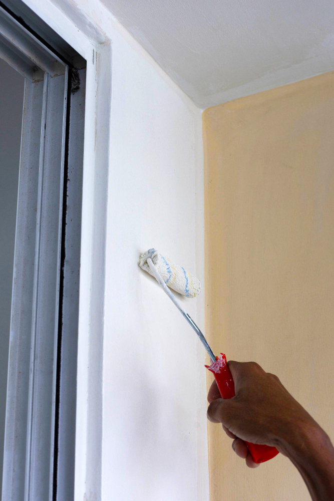 Travaux de peinture réalisés proprement