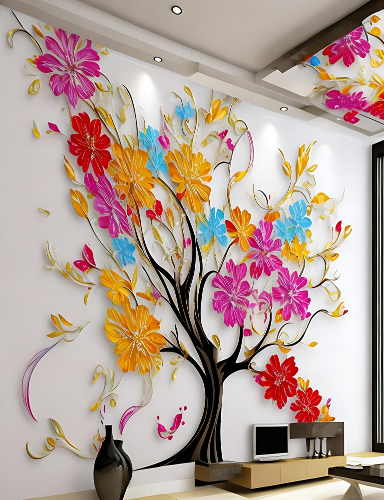Décoration murale personnalisée et soignée